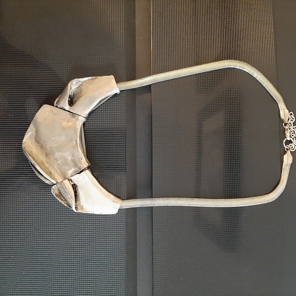 Silver necklace